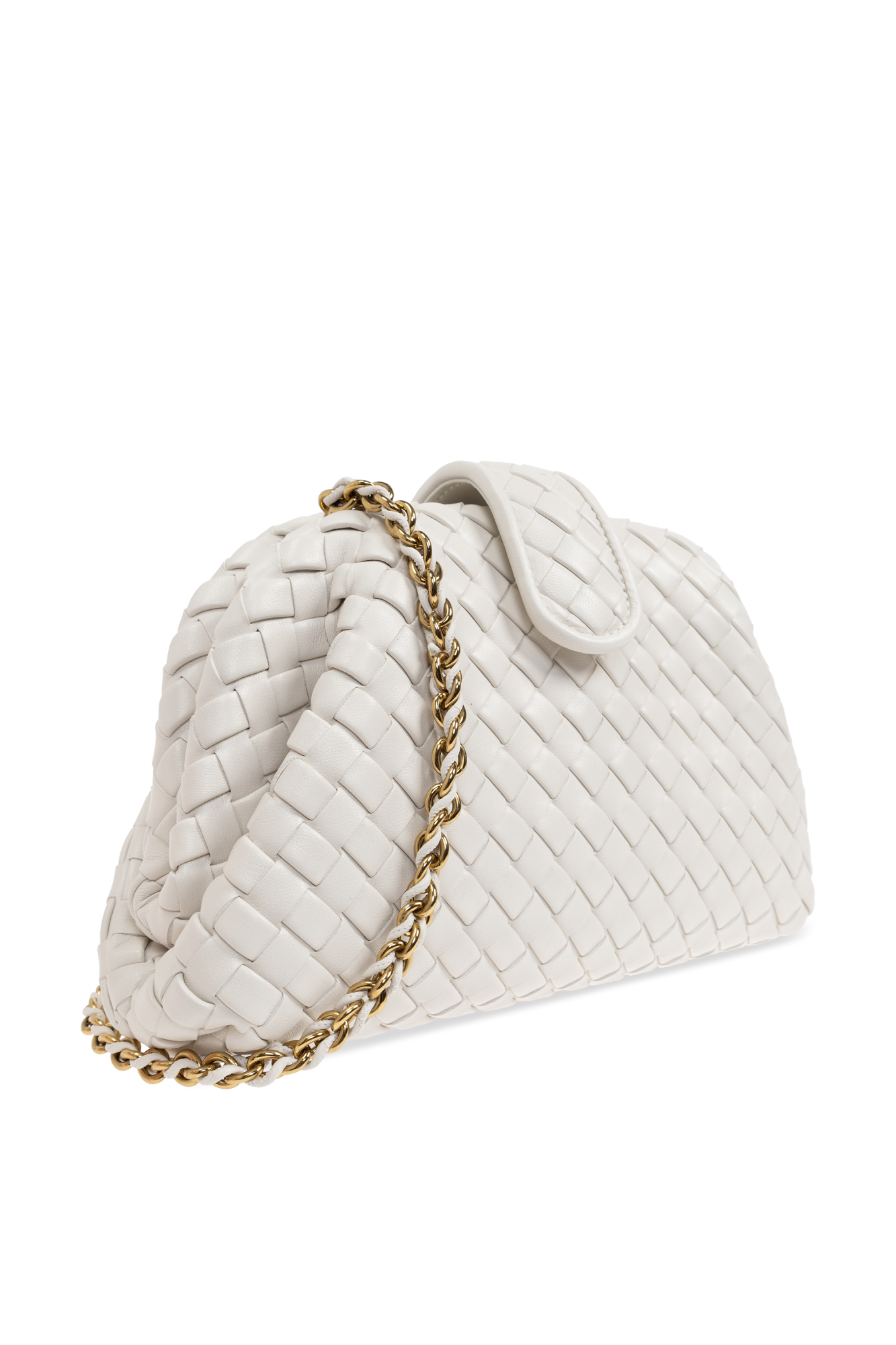 ショルダーバッグ・ポシェット Bottega Veneta Small Teen Lauren 1980 Shoulder Bag Zielony Kopertówka `Lauren 1980 Small` Bottega Veneta